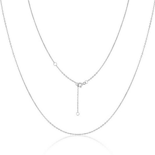 S925 Sterling Silver Jewelry Chain Gold Plating Length Adjustable Necklace Chains