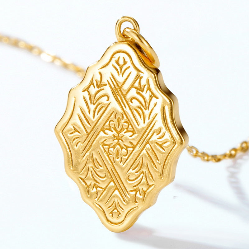 S925 Sterling Silver Jewelry Pendants Natural Black Onyx Gemstone Vintage Style Necklace Charms