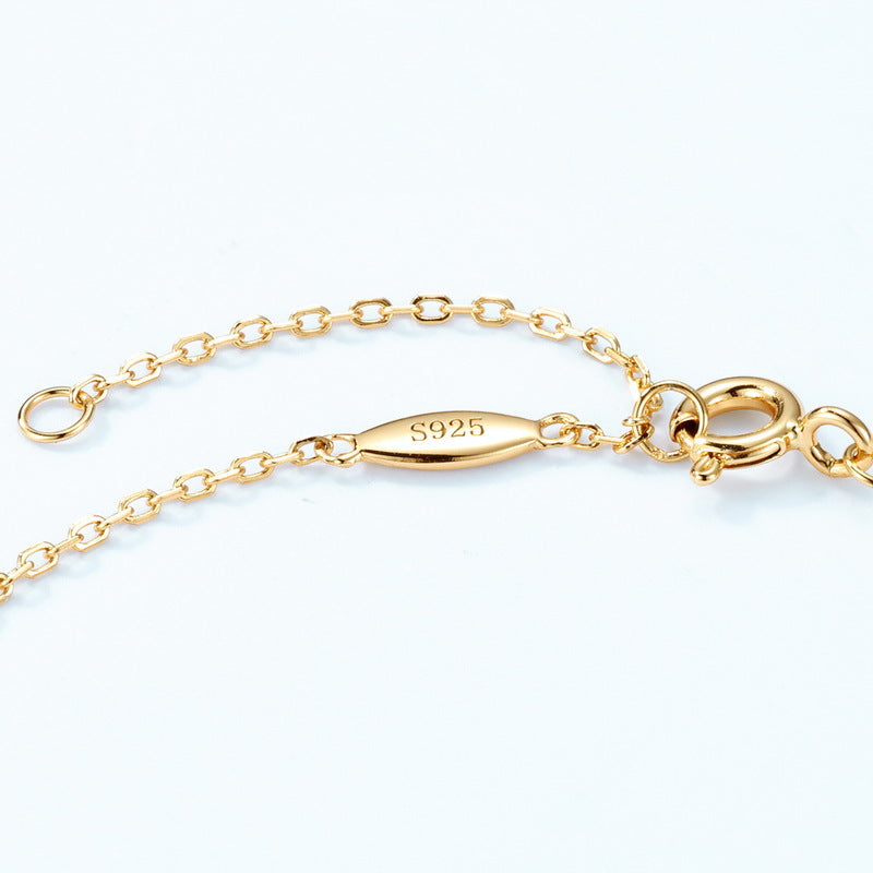 S925 Sterling Silver Jewelry Bracelet Natural Malachite Gemstone Lucky Compass Style Bracelets