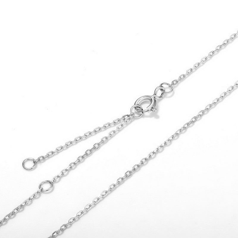 S925 Sterling Silver Jewelry Chain Gold Plating Length Adjustable Necklace Chains